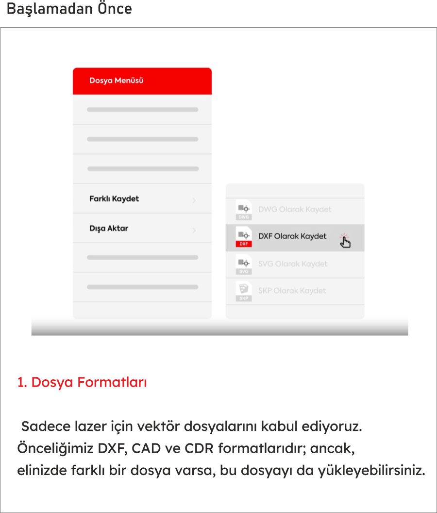 Lazer Kesim Bilgilendirme 1